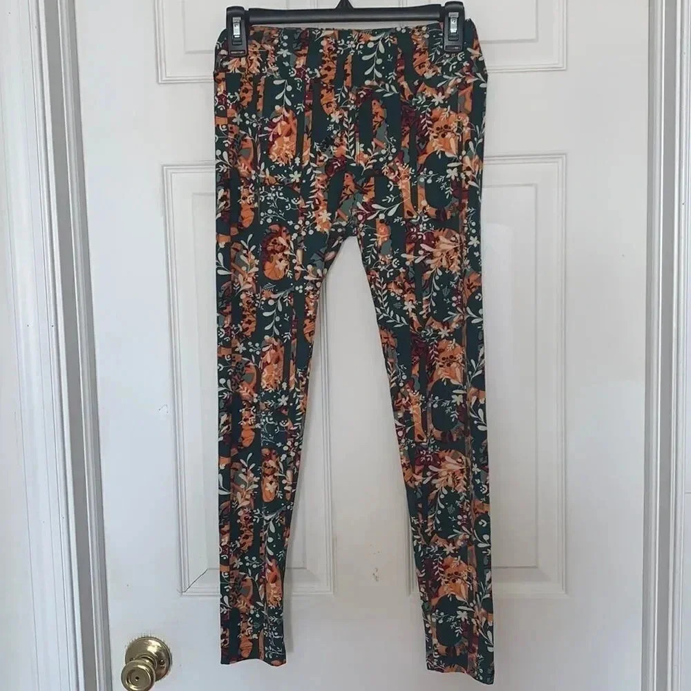 Luluaroe printed leggings